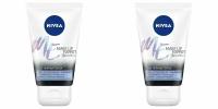 NIVEA Чёрная пенка жидкое мыло для умывания для жирной кожи, 100 мл, 2 шт