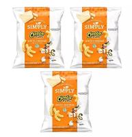 Кукурузные чипсы Cheetos Simply Puffs White Cheddar Cheese со вкусом белого сыра чеддер 3 шт. по 24.8 г США