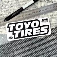 Наклейка логотип Toyo Tires 13.5x5