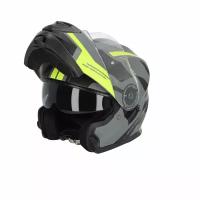 Мотошлем модуляр Acerbis SEREL 22-06 Grey/Yellow-Fluo, L