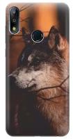 Чехол - накладка ArtColor для Asus Zenfone Max Pro (M2) ZB631KL с принтом "Красивый волк"