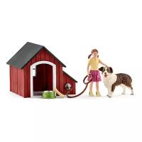 Игровой набор Schleich Собачья будка 42376