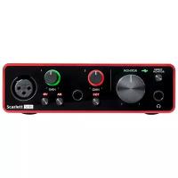 Аудио интерфейс FOCUSRITE Scarlett Solo 3rd Gen