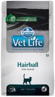 Vet Life Cat Hairball корм для выведения комочков шерсти у кошек Диетический, 400 гр