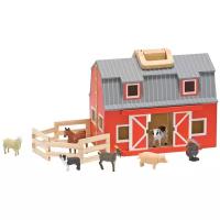 Игровой набор Melissa & Doug Wooden Fold & Go Barn 3700