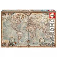 Пазл Educa Политическая карта мира (16764), элементов: 1000 шт