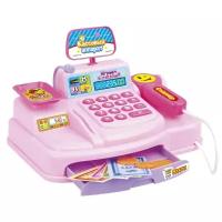 Касса в магазине Altacto (18,5 см, сканер, звук, игрушечные деньги, розовая) (ALT0201-024)