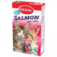 Добавка в корм SANAL Salmon с лососем для кошек и котят