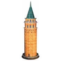 3D-пазл CubicFun Башня Галата (c098h), 17 дет