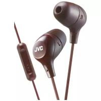 Наушники JVC HA-FX38M, mini jack 3.5 mm, brown