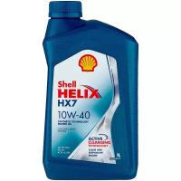 Моторное масло для автомобиля Shell Helix HX7 10W-40 1 л