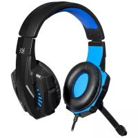 Компьютерная гарнитура Defender Warhead G-390, black/blue