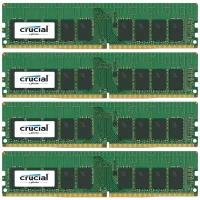 Оперативная память Crucial 64 ГБ (16 ГБ x 4 шт.) DDR4 2133 МГц DIMM CL15