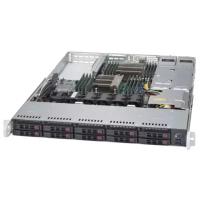 Сервер Supermicro SuperServer 1028R-WC1R без процессора/без ОЗУ/без накопителей/количество отсеков 2.5" hot swap: 10