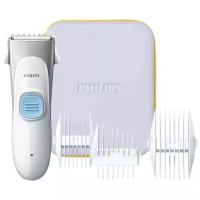 Машинка для стрижки Philips HC1091/15 белый/серый (насадок в компл:4шт)