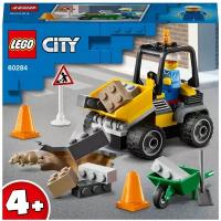 Конструктор Lego City 60284 Автомобиль для дорожных работ