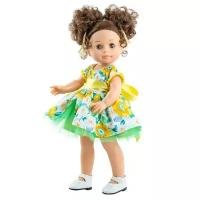 Кукла Paola Reina Soy Tu Эмили в цветочном платье с желтым поясом, 42 см, 06033