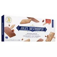 Печенье Бельгийское "Jules Destrooper" Amandelbrood & Belgische Melkchocolade, 125 грамм