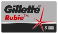 Лезвия Gillette Rubie Platinum Plus, двусторонние 5 шт
