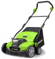 Аэратор-скарификатор электрический Greenworks GDT15, 220V, 1500W, 36 см