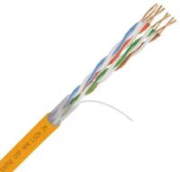 Кабель витая пара UTP Cat 5e 4PR 24 AWG нг(А)-LSZH (оранжевый)