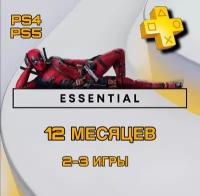 Подписка PlayStation Plus Essential 12 месяцев, Турция