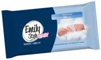 Влажные салфетки детские Emily Style Organic, с крышкой, с овсяным молочком, упаковка 50 шт