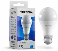 Лампа светодиодная Voltega Simple E27 220В 11Вт 4000K 5738
