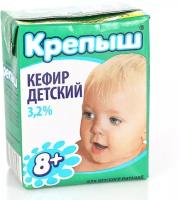 Кефир детский Крепыш с 8 месяцев, 3.2%