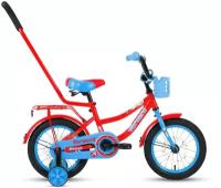 Велосипед Forward Funky 14 (1 ск.) 2020-2021, красный/голубой 1BKW1K1B1020