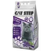 Комкующийся наполнитель Cat Step Compact White Lavеnder 5 л