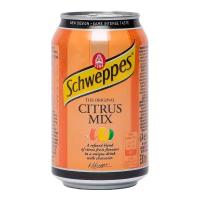 Газированный напиток Schweppes Citrus Mix / Швепс Цитрус Микс 330 мл. (Польша)