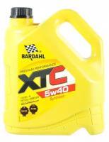 Моторное масло Bardahl XTC 5W40 Синтетическое 4 л