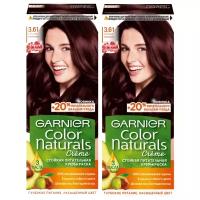 GARNIER Color Naturals стойкая питательная крем-краска для волос, 2 шт