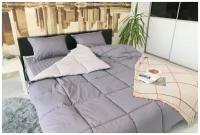 Комплект постельного белья GOCHU Solido set K серый