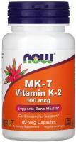 MK-7 Vitamin K-2 100 мкг 60 капсул