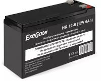 Аккумулятор для ИБП ExeGate HR 12-6 12V 6Ah 1224W клеммы F2 F1 EX288653RUS