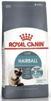 Royal Canin Hairball Care Корм сухой для взрослых кошек для профилактики образования волосяных комочков, вес 400 гр