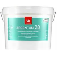 Краска водно-дисперсионная Tikkurila Argentum 20 полуматовая белый 9 л 9 кг