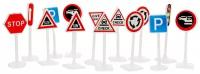 Набор дорожных знаков Автоград "Дорожные знаки", 14 шт, пластик, на блистере (XY338)