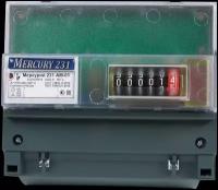 Электросчетчик Меркурий 231 АМ-01 5-60А, 3ф. кл.точ.1,0 (на DIN-рейку, модульный) 0294