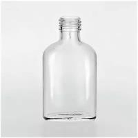 Бутылка Фляжка 0,1 л/ 30 шт, винт 28 мм
