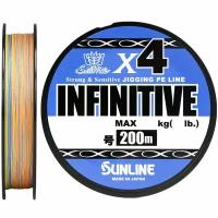 Шнур Sunline INFINITIVE (4braid) 200M (5C) #1.0/18lb