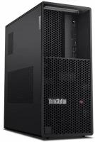 ПК Lenovo ThinkStation P3t MT i7 13700K (3.6) 32Gb SSD1TbUHDG 770 DVDRW CR Windows 11 Professional 64 GbitEth 750W мышь клавиатура черный (30GS003MRU)