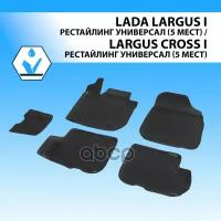 Коврики Салона Lada Largus/Lada Largus Cross 5 Мест 2021-> Rival 16003005 Rival 16003005 Rival арт. 16003005