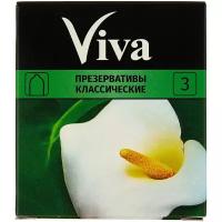 VIVA Презервативы Классические, 3 шт