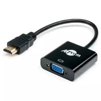 Переходник/адаптер Atcom HDMI - VGA (AT1013), 0.1 м, черный