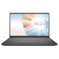 Ноутбук MSI Modern 14 B4MW-406RU (1920x1080, AMD Ryzen 5 2.3 ГГц, RAM 8 ГБ, SSD 256 ГБ, Win10 Home)