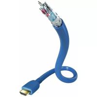 Кабель Inakustik Profi Standard HDMI 2.0b, 1.5 м, синий