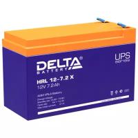 Аккумуляторная батарея Delta HRL 12-7.2 X (12V / 7.2Ah)